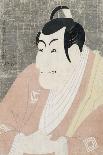 An Okubi-e Portrait of the Actor Ichikawa Ebizo IV (1741-1806)-Toshusai Sharaku-Framed Giclee Print