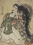 The Actor Otani Oniji III as Edobei, 1794-Toshusai Sharaku-Framed Giclee Print