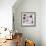 Tossed Painterly Donuts-Elizabeth Caldwell-Framed Giclee Print displayed on a wall