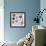 Tossed Painterly Donuts-Elizabeth Caldwell-Framed Giclee Print displayed on a wall