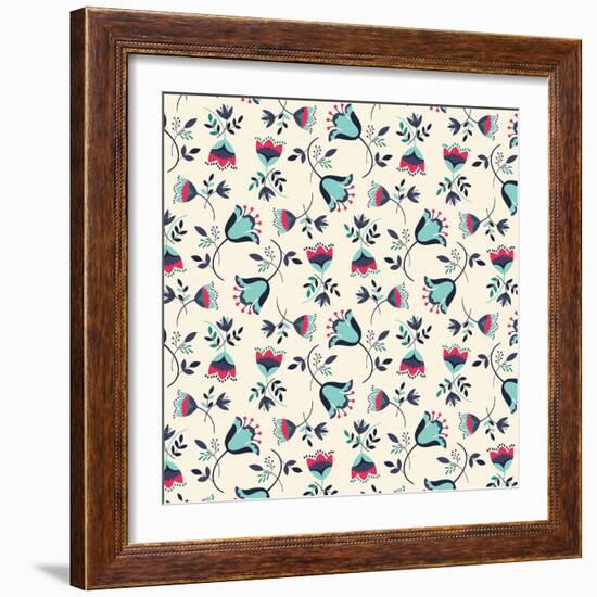 Tossed Tulip-null-Framed Giclee Print