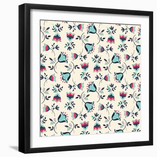 Tossed Tulip-null-Framed Giclee Print