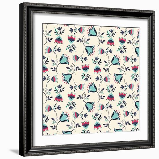 Tossed Tulip-null-Framed Giclee Print