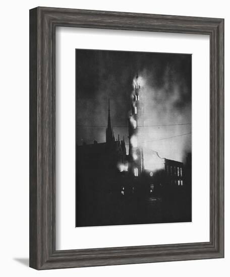 Total Attack. As the attempt to hit special objectives failed and died away-Unknown-Framed Photographic Print