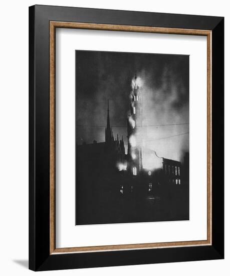 Total Attack. As the attempt to hit special objectives failed and died away-Unknown-Framed Photographic Print