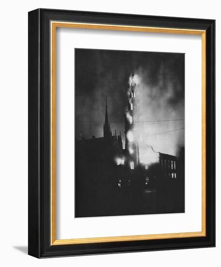 Total Attack. As the attempt to hit special objectives failed and died away-Unknown-Framed Photographic Print