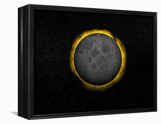 Total Eclipse of the Sun-null-Framed Stretched Canvas