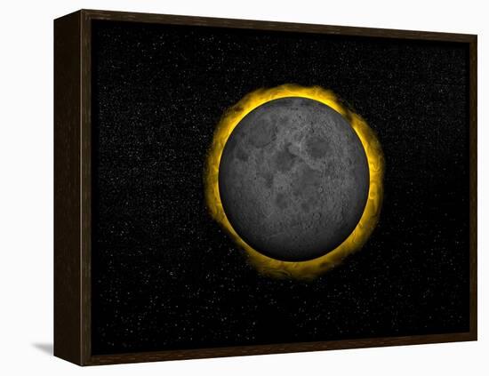Total Eclipse of the Sun-null-Framed Stretched Canvas