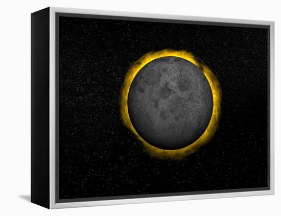 Total Eclipse of the Sun-null-Framed Stretched Canvas