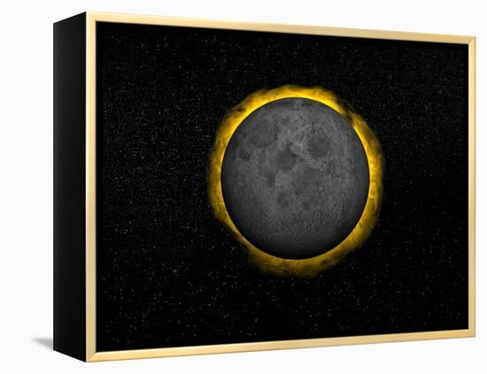 Total Eclipse of the Sun-null-Framed Stretched Canvas