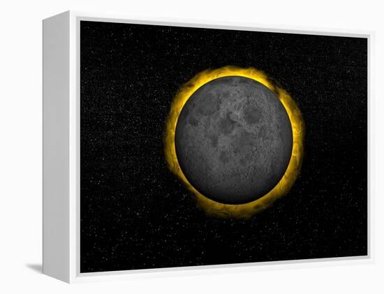 Total Eclipse of the Sun-null-Framed Stretched Canvas