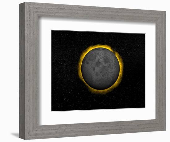 Total Eclipse of the Sun-null-Framed Premium Giclee Print