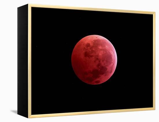 Total Lunar Eclipse Taken on December 10, 2011-null-Framed Premier Image Canvas