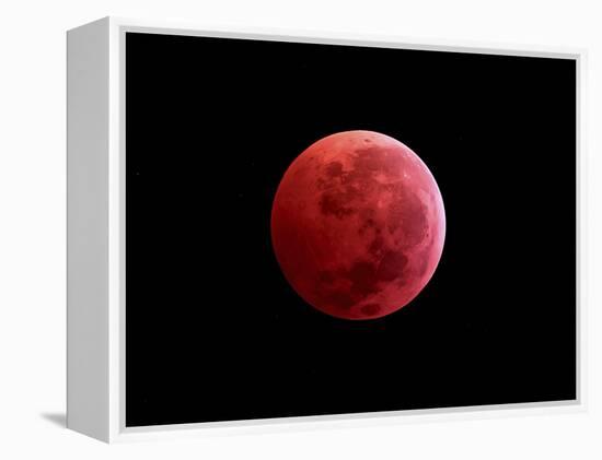 Total Lunar Eclipse Taken on December 10, 2011-null-Framed Premier Image Canvas