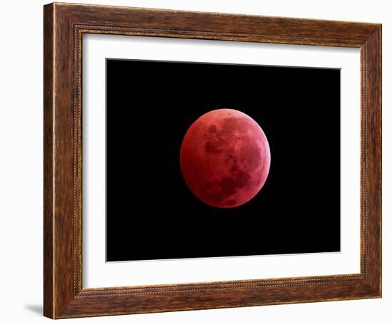 Total Lunar Eclipse Taken on December 10, 2011-null-Framed Photographic Print