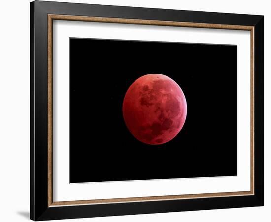 Total Lunar Eclipse Taken on December 10, 2011-null-Framed Photographic Print