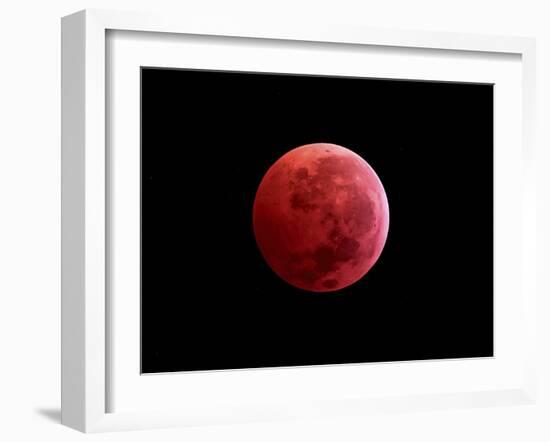 Total Lunar Eclipse Taken on December 10, 2011-null-Framed Photographic Print