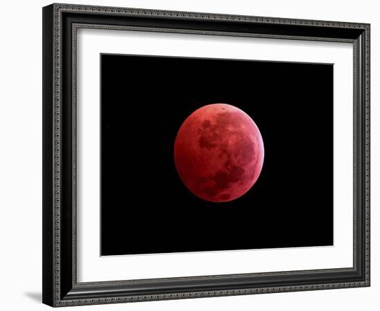 Total Lunar Eclipse Taken on December 10, 2011-null-Framed Photographic Print