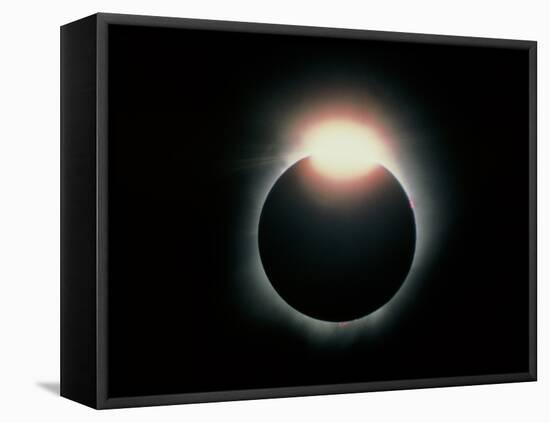 Total Solar Eclipse, 11 July 1991-Dr. Fred Espenak-Framed Premier Image Canvas