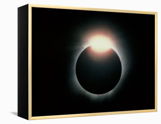 Total Solar Eclipse, 11 July 1991-Dr. Fred Espenak-Framed Premier Image Canvas