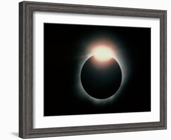Total Solar Eclipse, 11 July 1991-Dr. Fred Espenak-Framed Photographic Print