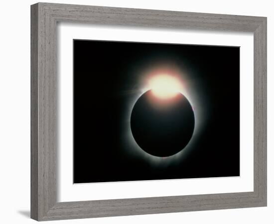 Total Solar Eclipse, 11 July 1991-Dr. Fred Espenak-Framed Photographic Print