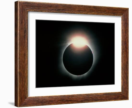 Total Solar Eclipse, 11 July 1991-Dr. Fred Espenak-Framed Photographic Print