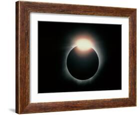 Total Solar Eclipse, 11 July 1991-Dr. Fred Espenak-Framed Photographic Print