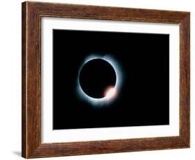 Total Solar Eclipse, 11 July 1991-Dr. Fred Espenak-Framed Photographic Print