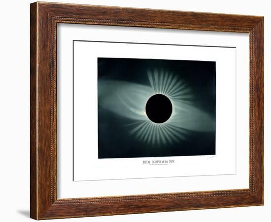 Total Solar Eclipse, 1878-Science, Industry and Business Library-Framed Photographic Print