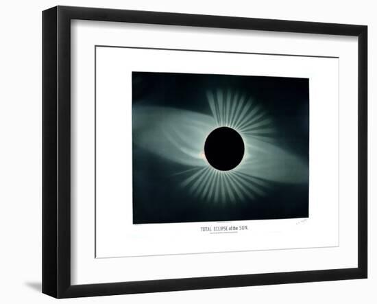 Total Solar Eclipse, 1878-Science, Industry and Business Library-Framed Photographic Print