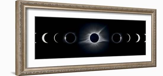 Total Solar Eclipse, 2017-null-Framed Photographic Print