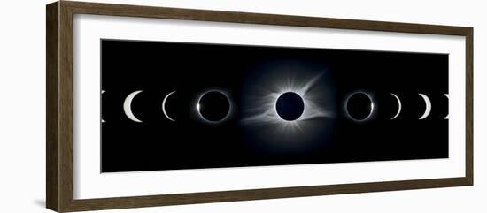 Total Solar Eclipse, 2017-null-Framed Photographic Print