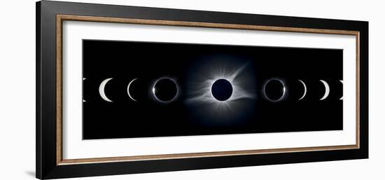 Total Solar Eclipse, 2017-null-Framed Photographic Print