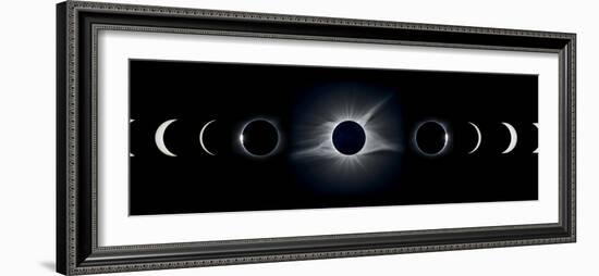 Total Solar Eclipse, 2017-null-Framed Photographic Print