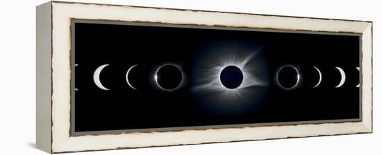 Total Solar Eclipse, 2017-null-Framed Premier Image Canvas
