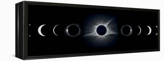 Total Solar Eclipse, 2017-null-Framed Premier Image Canvas