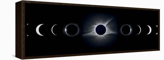 Total Solar Eclipse, 2017-null-Framed Premier Image Canvas