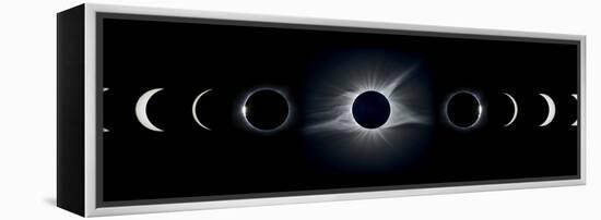 Total Solar Eclipse, 2017-null-Framed Premier Image Canvas