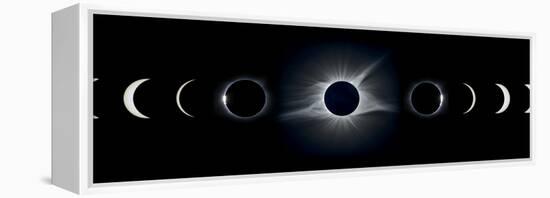 Total Solar Eclipse, 2017-null-Framed Premier Image Canvas