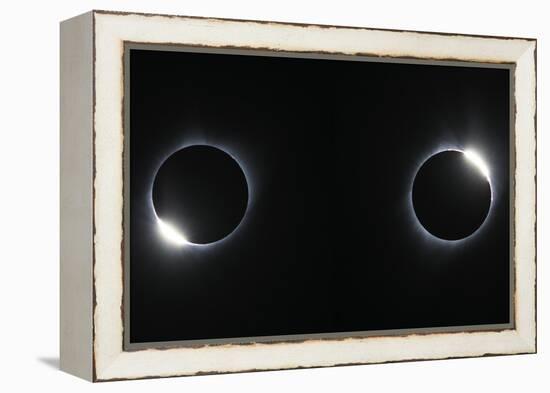 Total Solar Eclipse, 2017-null-Framed Premier Image Canvas