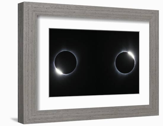 Total Solar Eclipse, 2017-null-Framed Photographic Print