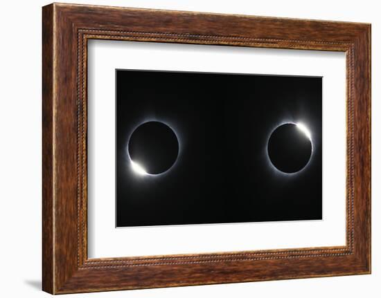 Total Solar Eclipse, 2017-null-Framed Photographic Print