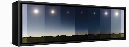 Total Solar Eclipse, 2017-null-Framed Premier Image Canvas