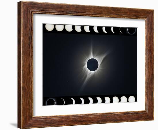 Total Solar Eclipse, 2017-null-Framed Photographic Print