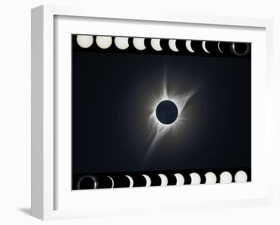 Total Solar Eclipse, 2017-null-Framed Photographic Print