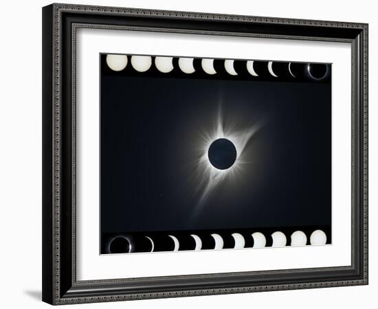 Total Solar Eclipse, 2017-null-Framed Photographic Print