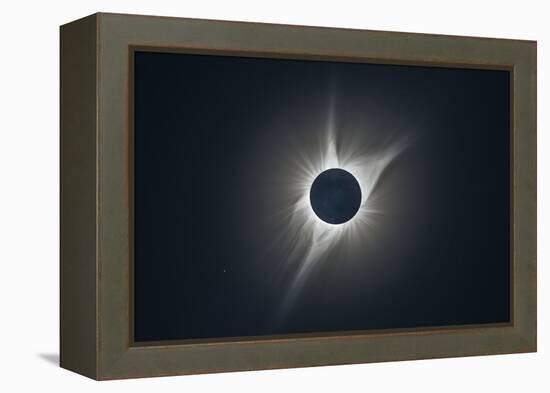 Total Solar Eclipse, 2017-null-Framed Premier Image Canvas