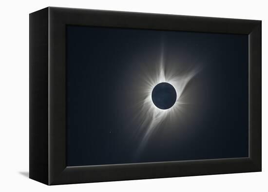 Total Solar Eclipse, 2017-null-Framed Premier Image Canvas