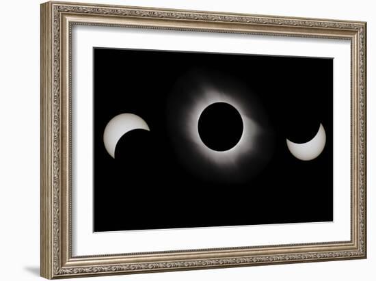 Total Solar Eclipse, 29-03-2006-Eckhard Slawik-Framed Photographic Print